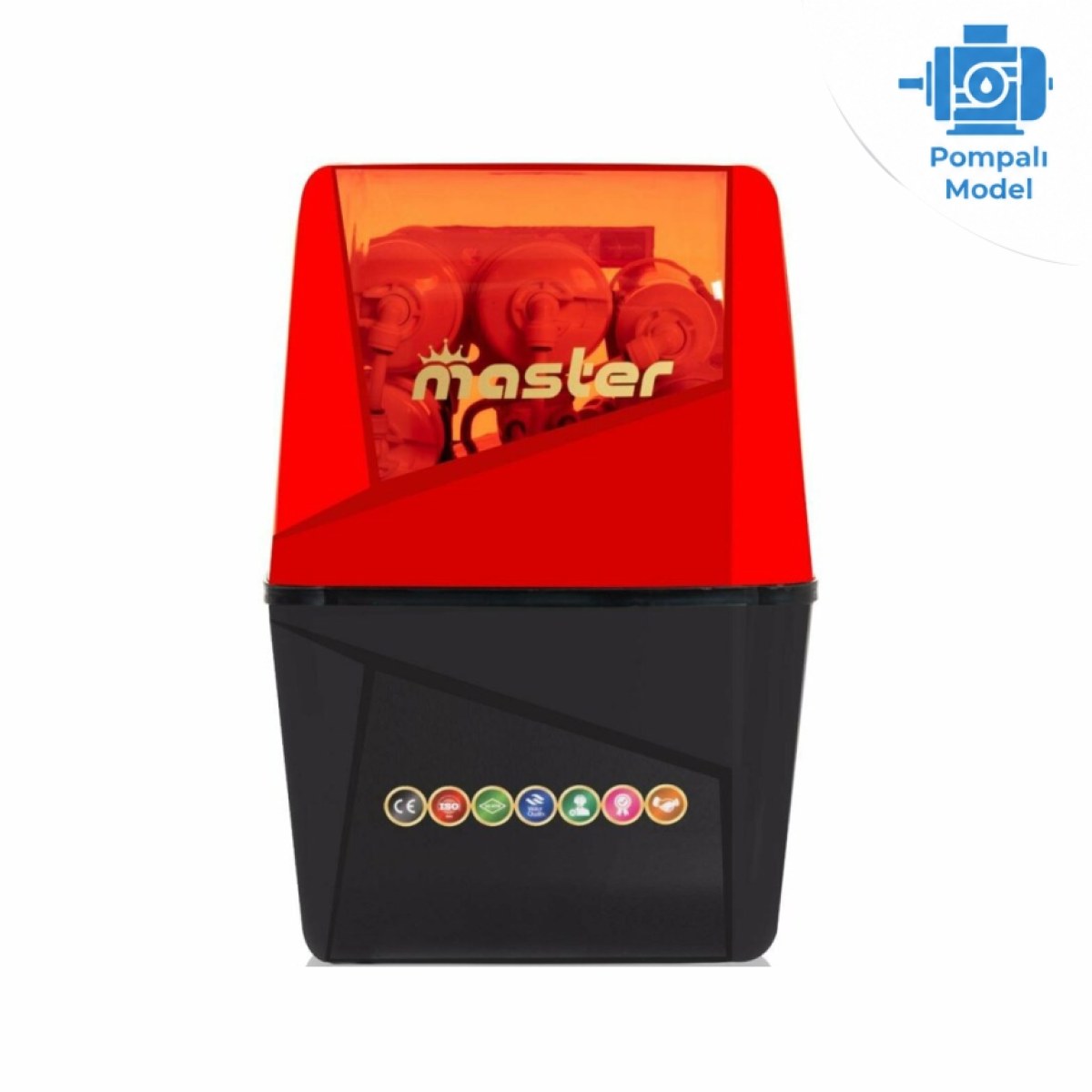 Master 10 Aşamalı Pompalı RO Membranlı Mineralli Su Arıtma Cihazı